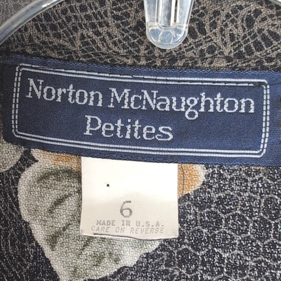 Norton McNaughton Open Front Jacket - Lightweight - Size 6 - Picture 2 of 4